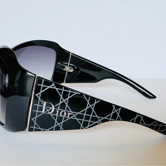Vintage sunglasses DIOR CANNAGE 1 ATSO0 made in Italy 2000s - Picture 4 of 7